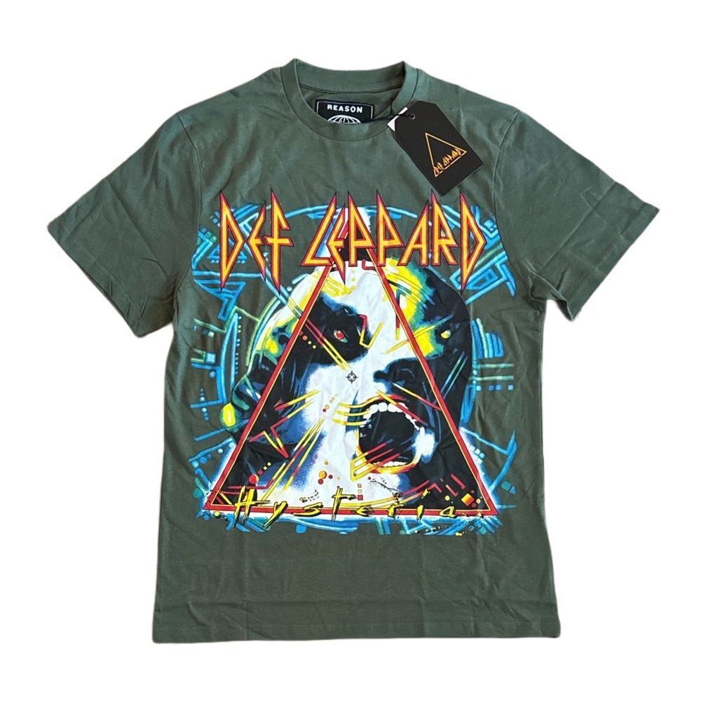 NWT Reason x Def Leppard Graphic Tee